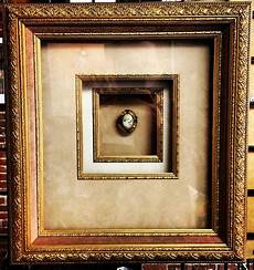 Custom Picture Frames by Custom Framed Brooch Using 2 Suede Mats 1 Rag Mat 3 Custom Picture Frames