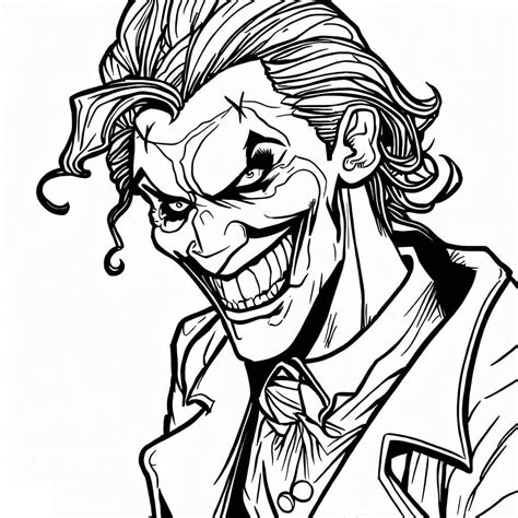 Joker coloring pages - ColoringLib