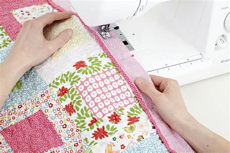 Sewing Layers Of Quilt Together