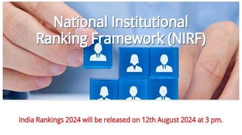 NIRF Ranking 2024: Ministry of Education to Announce Rankings Today ...