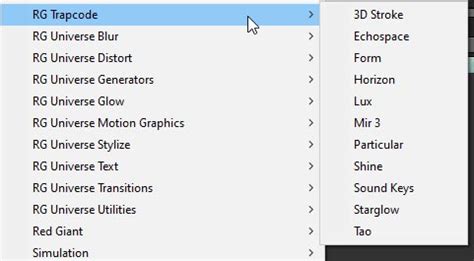 Image result for Red Giant Trapcode Form