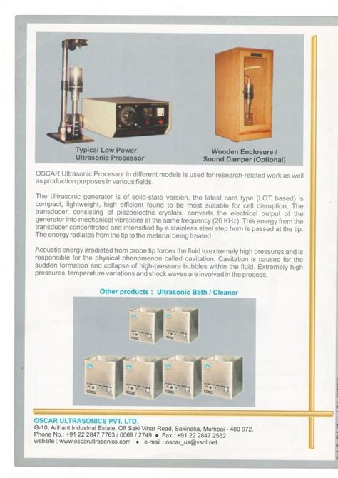 Ultrasonic Probe Sonicator from Ghaziabad