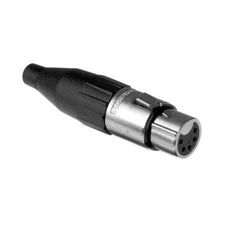 Buy Amphenol AC Series AC5F 5 Pin Female XLR Cable Connector Online ...