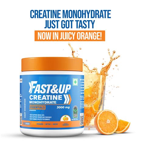 Creatine Monohydrate Essentials Supplements Oline - Fast&Up
