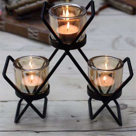 Iron Centerpiece Candle Holders at Irving Sandoz blog
