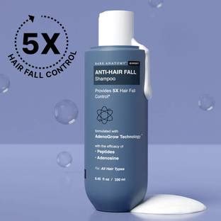 BARE ANATOMY Anti Hair Fall Shampoo | 5x Hair Fall Control & Growth ...