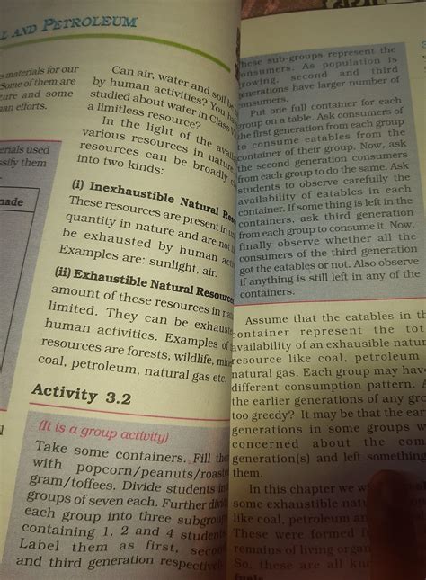 class 8th ncert science coal and petroleumwrite aim procedure materials ...