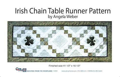 Image result for Irish Chain Table Runner Quilt Pattern