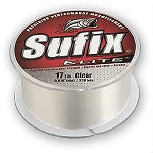 Sufix Elite 12 lb Fishing Line (Clear, Size- 330 YD Spool) : Amazon.in ...