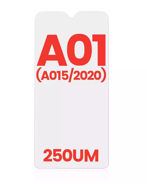 OCA Compatible For Samsung Galaxy A01 (A015 / 2020) (10 Pack) (250um)