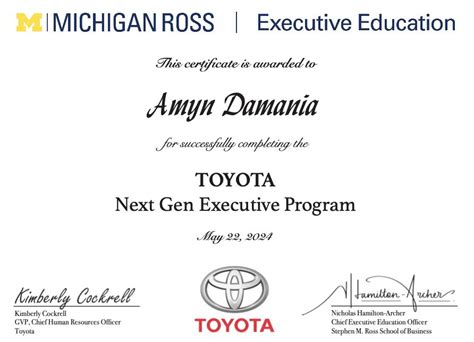Proud to share my completion University of Michigan - *** M. Ross ...