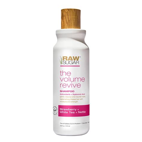 Raw Sugar Volume Revive Shampoo with Strawberry and Antioxidants, 18 fl ...