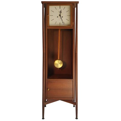 Danish Modern Grandfather Clock, Seth Thomas at 1stDibs | seth thomas ...