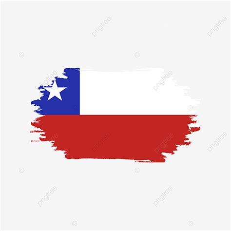Flags Chile Clipart Hd PNG, Chile Flag Transparent Watercolor Painted ...