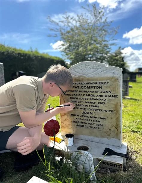 Image result for Restore Headstone Lettering