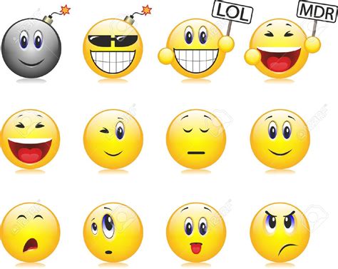 Facial Expressions Clipart