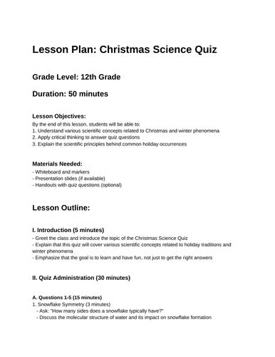 Image result for Science Lesson 12