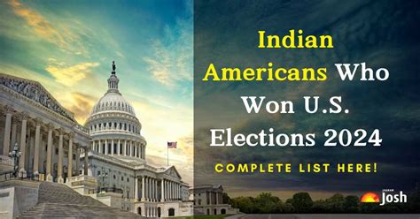 List of Notable Indian-Americans Who Won the 2024 US Elections