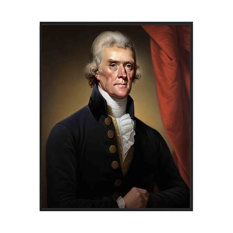 Thomas Jefferson Presidential Portrait