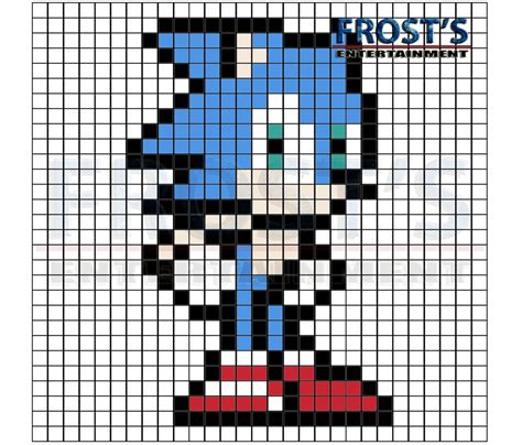 Spreadsheet Pixel Art Sonic at Alejandro Harden blog