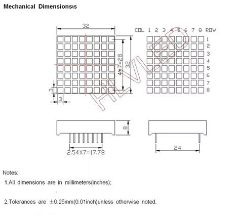 Image result for 8 8 Dot-Matrix Arduino without Driver