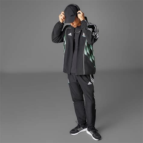 adidas Newcastle United FC UBP Track Top - Black | Free Shipping with ...