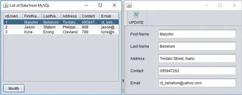 Image result for Display Table in Tabular Form in Java
