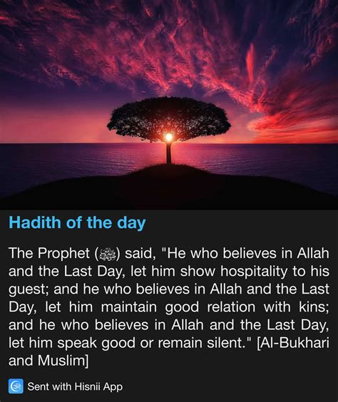 Hadith of the day | Hadith of the day, Hadith, Islam facts