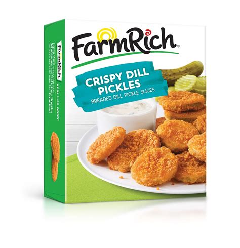 Buy Farm Rich Crispy Fried Dill Pickles, Breaded Dill Pickle Slices ...