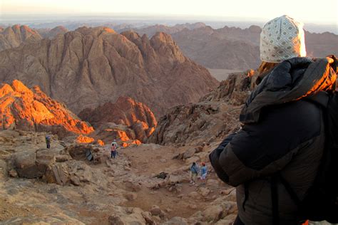 PHOTO: Sunrise over the Summit of Mount Sinai, Egypt