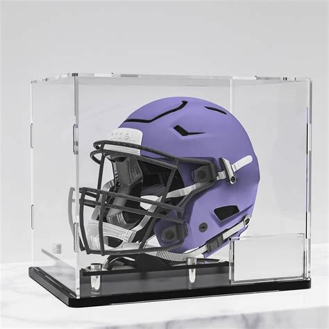 Amazon.com: AUCARE Football Helmet Display Case Full Size, Clear ...
