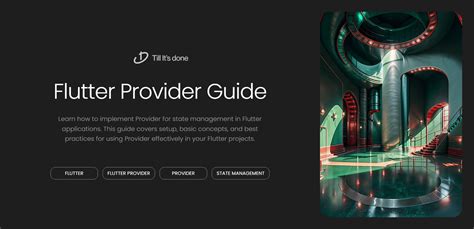 Provider Flutter Example 的图像结果