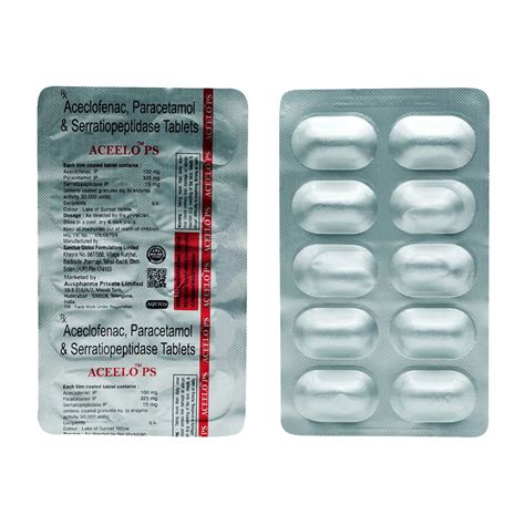 Aceelo PS Tablet 10's Price, Uses, Side Effects, Composition - Apollo ...