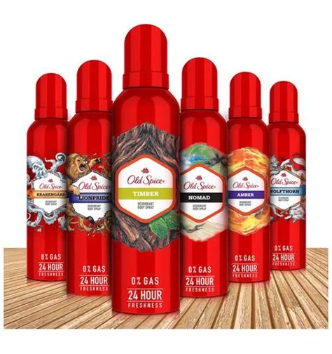 R-MART GROCERIES. Old Spices Timber Deodorant Body Spray 140ml