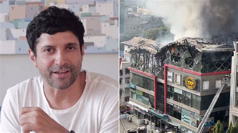 Farhan Akhtar Expresses Concern After Large Fire Erupts At Bandra Croma ...