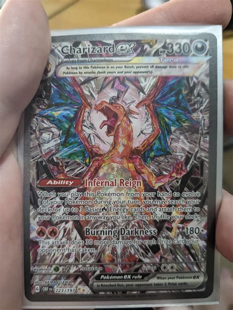 Beautiful Charizard full art : r/PokemonTCG