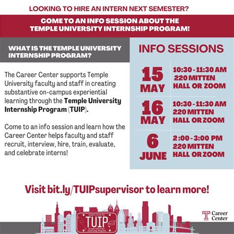 Temple University Career Center on LinkedIn: Mark your calendars! We're ...