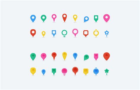 Map Pins UI 的图像结果