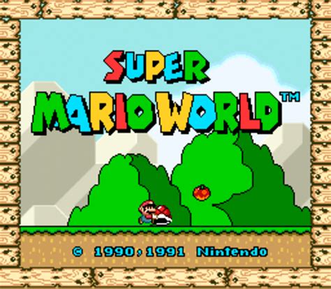 Super Mario World 1990 的图像结果