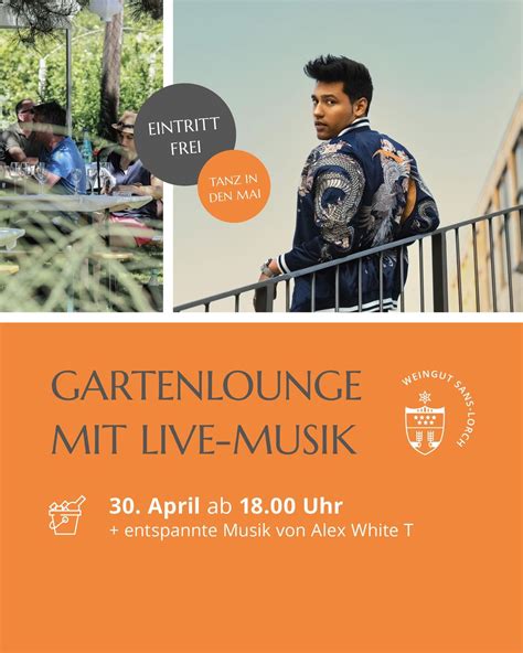 Gartenlounge mit Live-Musik am 30. April 2025, Mahlweg 4, 55299 ...