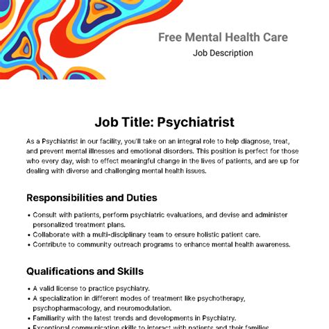 Mental Care Jobs