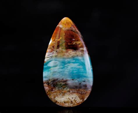 Blue Opalized Petrified Wood - Etsy | Journal jewelry, Multi color ...