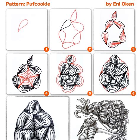 Zentangle Step Out Patterns 的图像结果