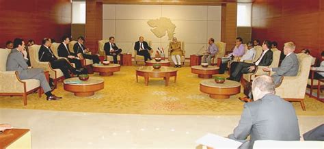 France envoy Mr. Francois Richier holds fruitful meet with Gujarat CM