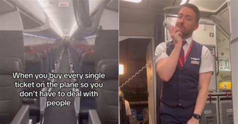 'Turned It Into A Private Party In Air': Man Gets Entire Plane To ...