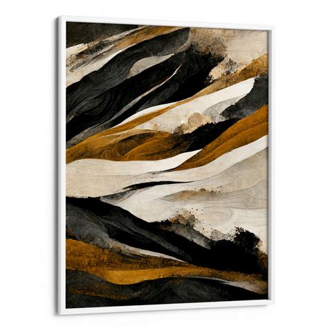 Watercolour Abstract Landscape Print | Serene Nature Wall Art – Nook At You