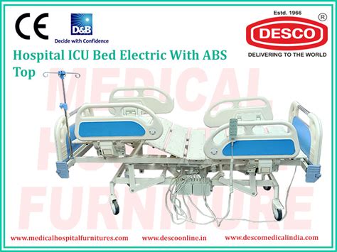 Hospital ICU Electric Bed with ABS Top Manufacturer, Exporter and Supplier