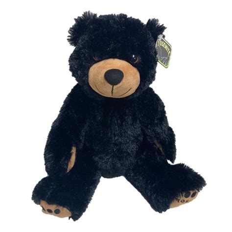 Black Bear Sitting Plush - Yosemite Online Store