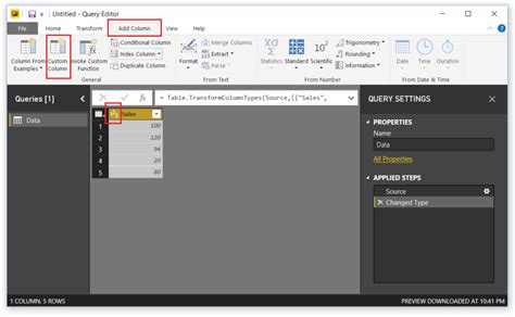 Image result for How to Add Column in Power Bi Query Editor