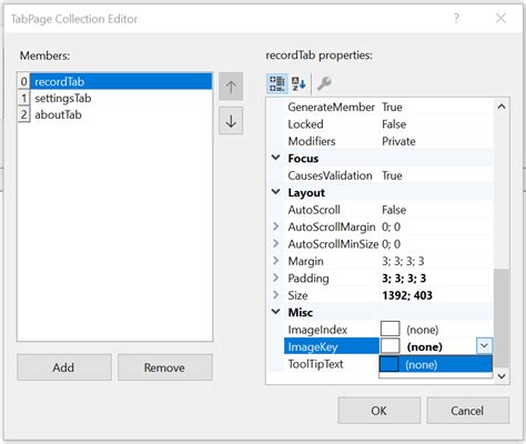 Visual Studio ImageList 的图像结果